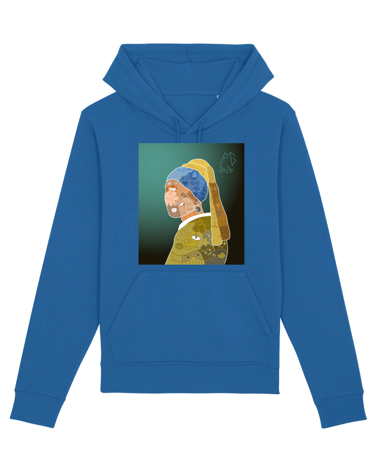 Hanorac Unisex Drummer Royal Blue