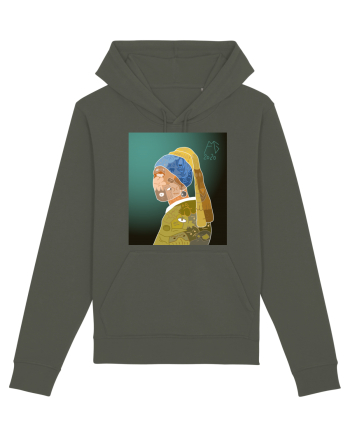 Doodle cu perla Khaki