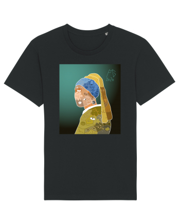 Doodle cu perla Tricou mânecă scurtă Unisex Rocker