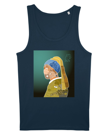 Doodle cu perla Navy