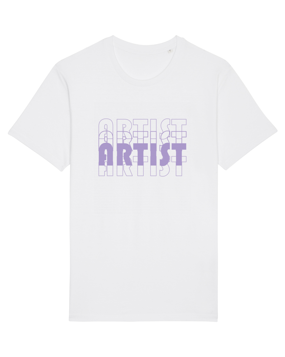 Tricou mânecă scurtă Unisex Rocker White