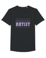 OVERLAID ARTIST Tricou mânecă scurtă guler larg Bărbat Skater
