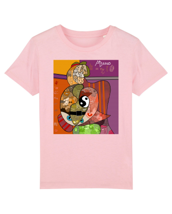 Doodle Chair Cotton Pink