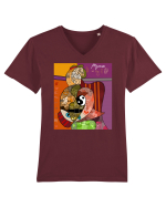 Doodle Chair Tricou mânecă scurtă guler V Bărbat Presenter
