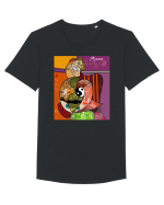 Doodle Chair Tricou mânecă scurtă guler larg Bărbat Skater