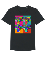 Merlin Doodle Tricou mânecă scurtă guler larg Bărbat Skater