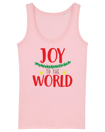 Joy to the World Cotton Pink