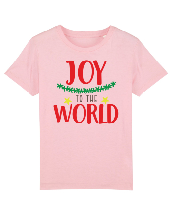 Joy to the World Cotton Pink