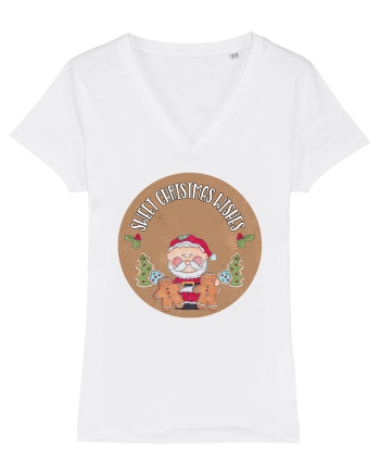 Sweet Christmas Wishes White