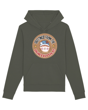 Greeting from the North Pole Khaki