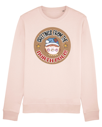 Greeting from the North Pole Candy Pink