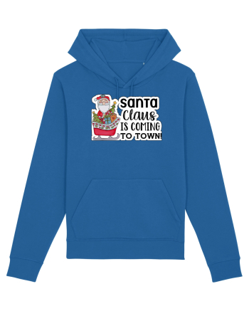 Santa Claus is Coming to Town Royal Blue