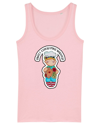 Sweet Christmas Wishes from Him Cotton Pink