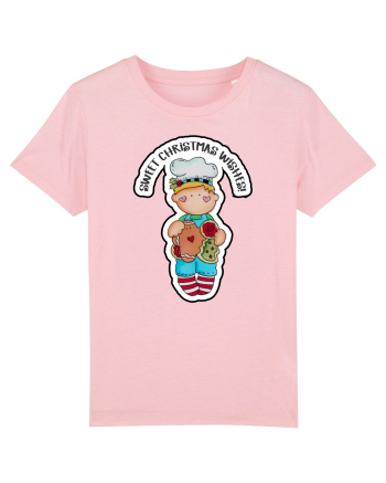 Sweet Christmas Wishes from Him Cotton Pink