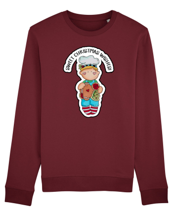Sweet Christmas Wishes from Him Burgundy