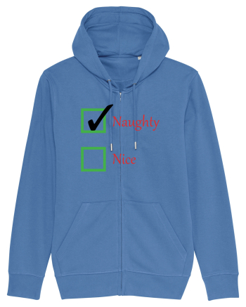 Naughty or Nice Bright Blue