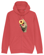 Delicious peach Hanorac cu fermoar Unisex Connector