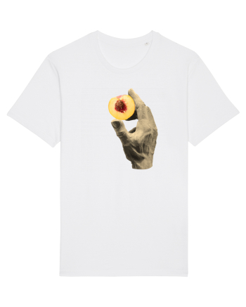Delicious peach White