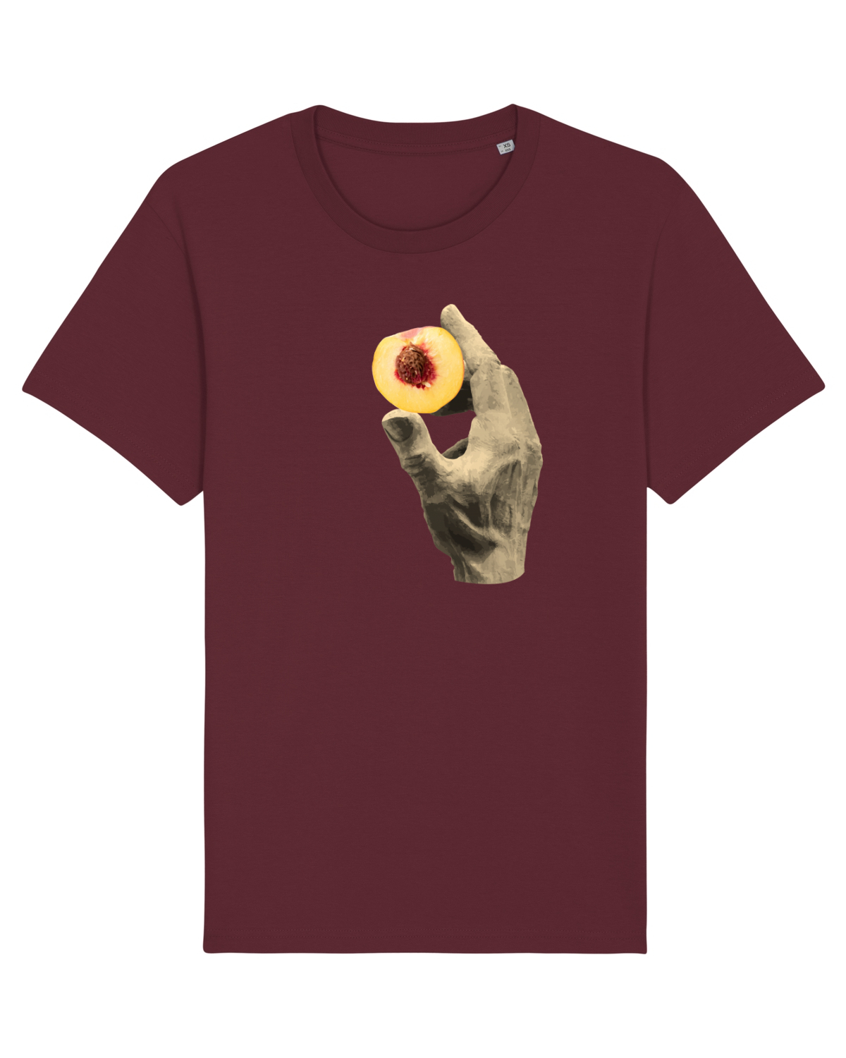 Tricou mânecă scurtă Unisex Rocker Burgundy