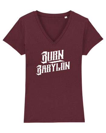 Burn Babylon Burgundy