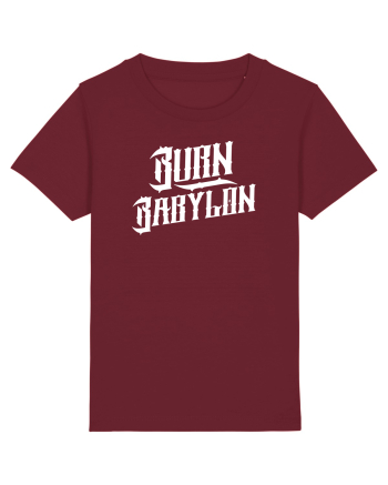 Burn Babylon Burgundy