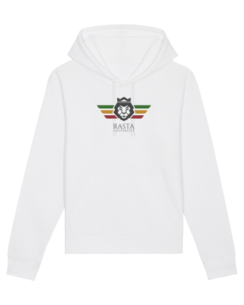 Rasta University Lion Logo White