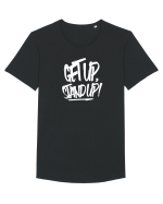 Get Up, Stand Up Tricou mânecă scurtă guler larg Bărbat Skater