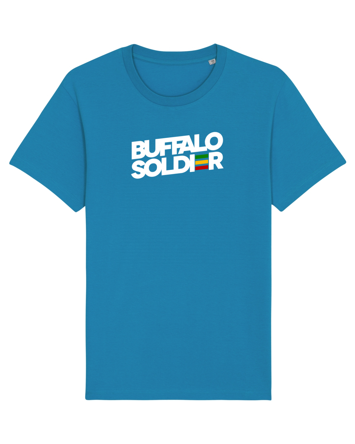 Tricou mânecă scurtă Unisex Rocker Azur