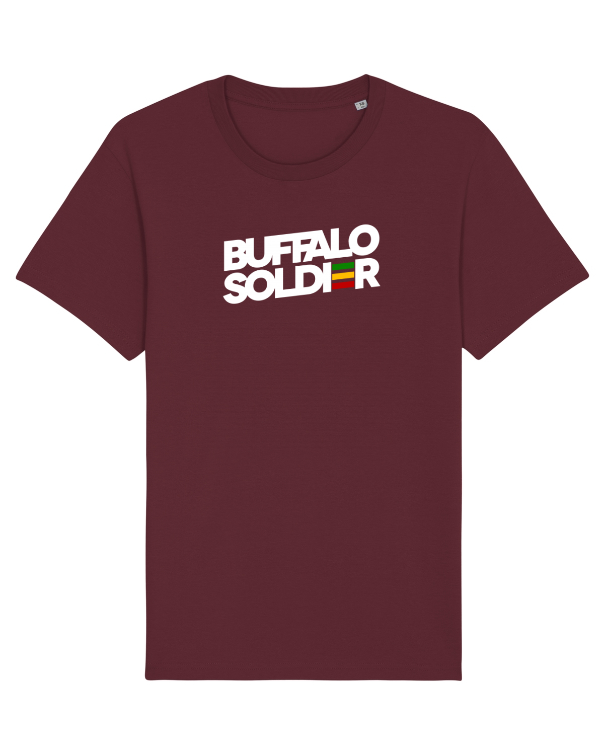 Tricou mânecă scurtă Unisex Rocker Burgundy