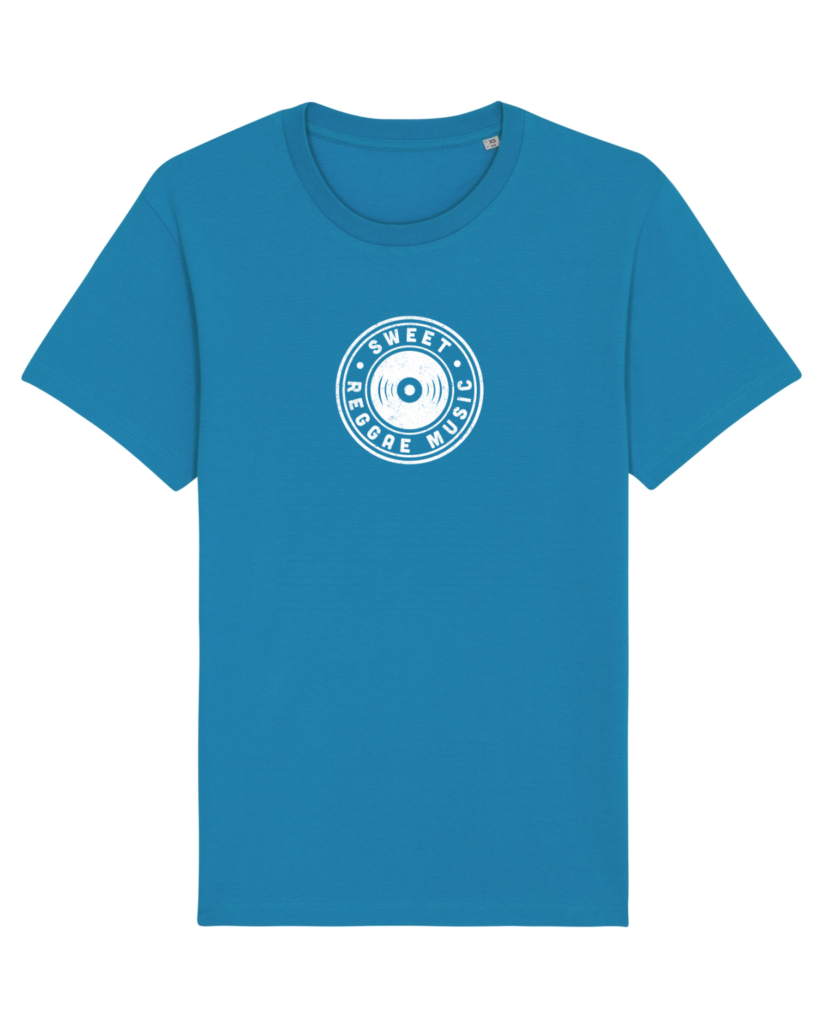 Tricou mânecă scurtă Unisex Rocker Azur