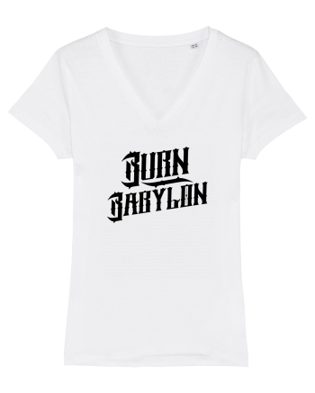 Burn Babylon White