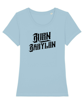 Burn Babylon Sky Blue