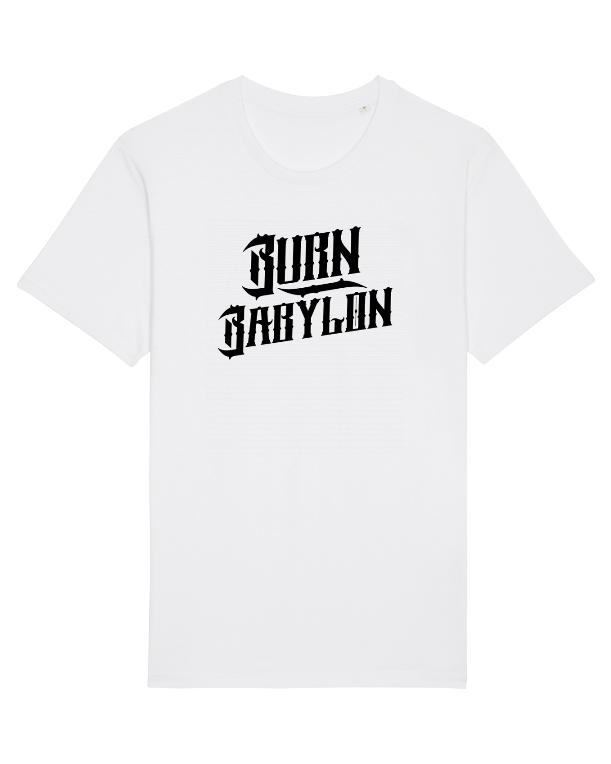 Tricou mânecă scurtă Unisex Rocker White