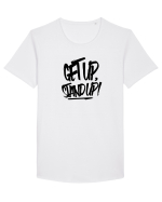 Get Up, Stand up Tricou mânecă scurtă guler larg Bărbat Skater