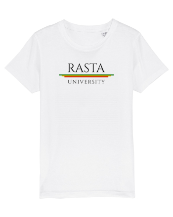 Rasta University Logo White