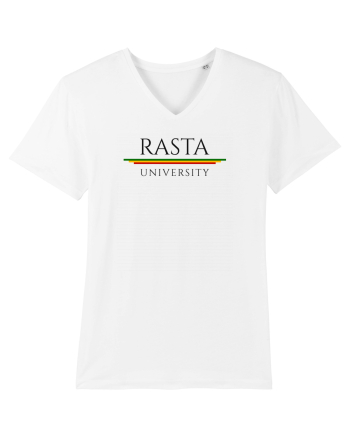 Rasta University Logo White