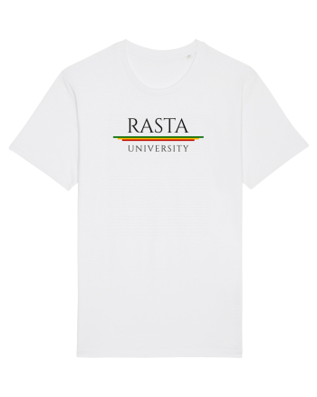 Rasta University Logo White