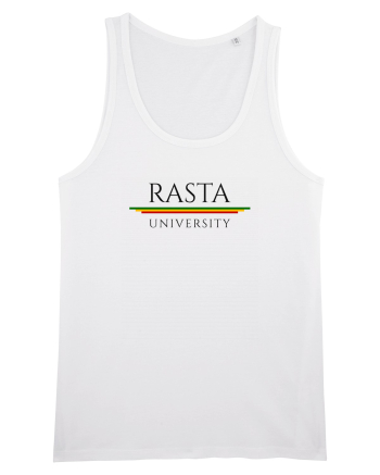 Rasta University Logo White
