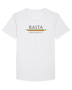 Rasta University Logo Tricou mânecă scurtă guler larg Bărbat Skater