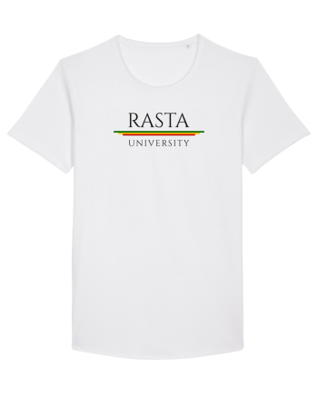 Rasta University Logo White