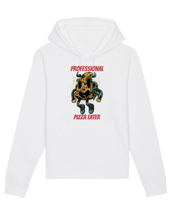 Professional Pizza Eater White