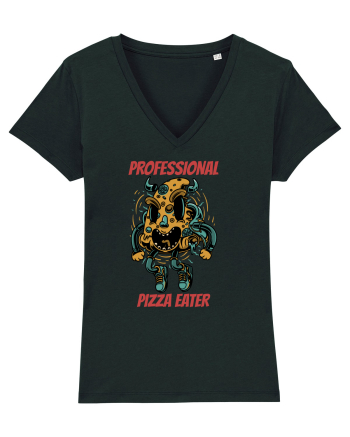 Professional Pizza Eater Black