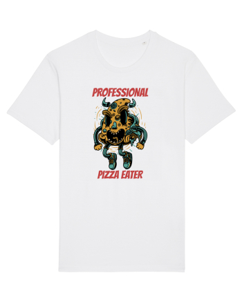 Professional Pizza Eater White