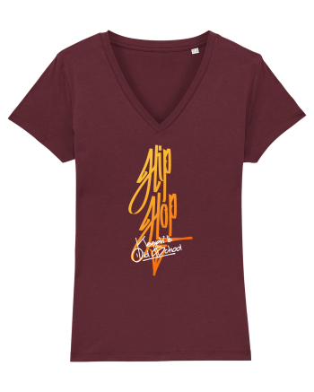 Hip-Hop - Keepin' it Old School Burgundy