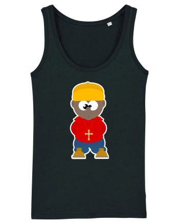 Cartoon Rapper Black