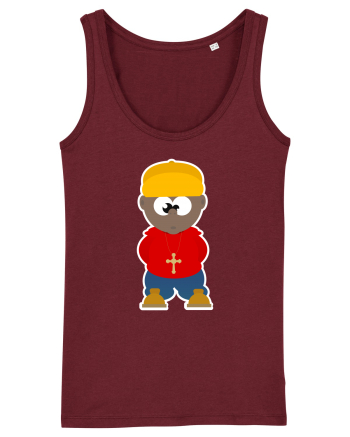 Cartoon Rapper Burgundy