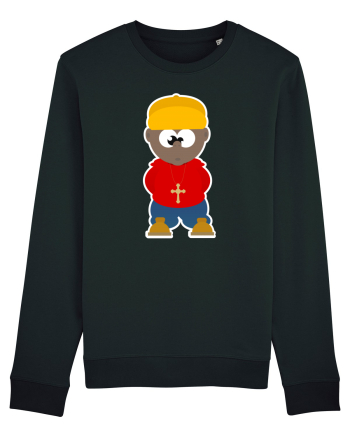 Cartoon Rapper Black