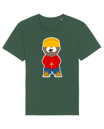 Cartoon Rapper Bottle Green