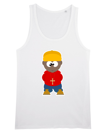 Cartoon Rapper White