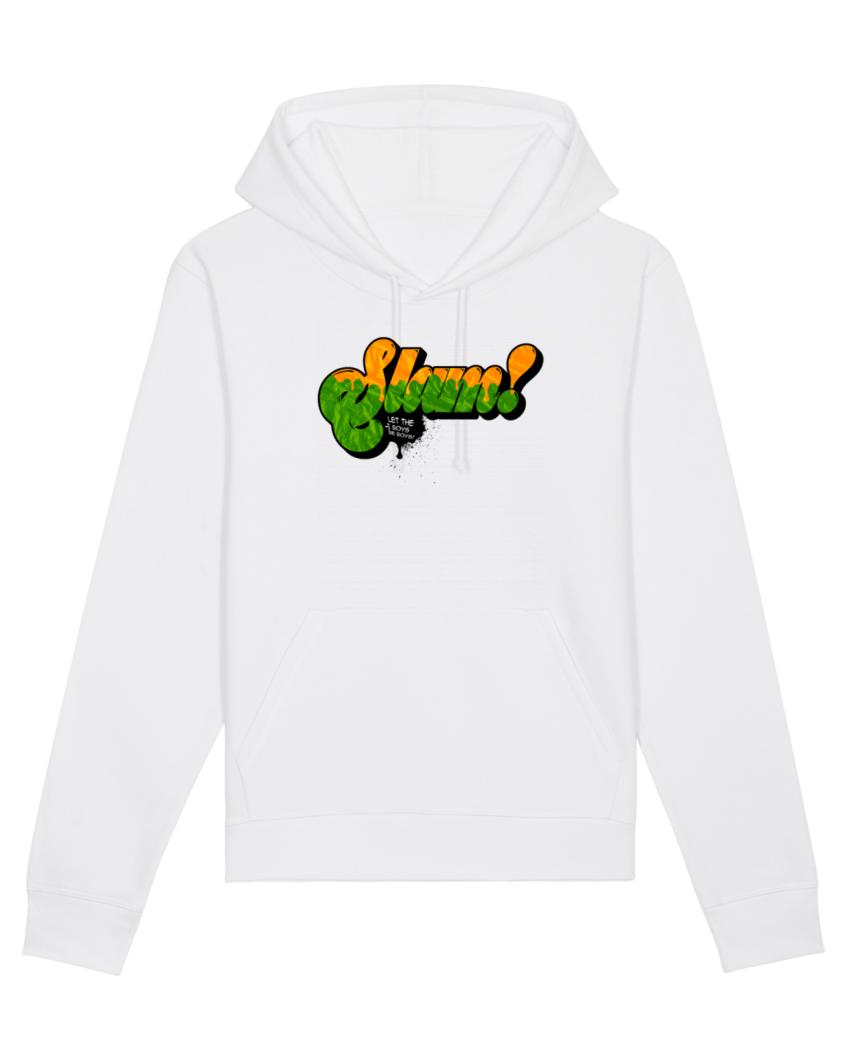 Hanorac Unisex Drummer White
